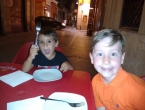Visita Estela y Sergio
