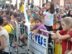 Animadores en la plaza