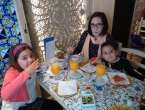 Desayunando en el centro de Valencia