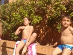 Piscina y parque