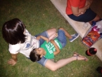 Cena en el parque