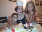 Cumpleaños de mami en casa