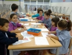 Trabajando en la matinera