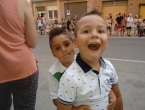 Cena en familia por la playa