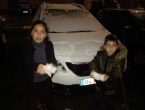 Empieza a nevar