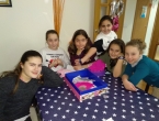 Cumpleaños de Alba. Fiesta de pijamas