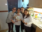 Cumpleaños de Alba. Con la falla