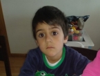 Haciendo el ninot del cole