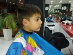 Los chicos van a la peluqueria