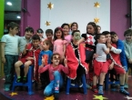 Cumpleaños de Manu con los del cole