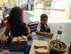 Comida con mami en el Cabañal