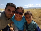 Paseo hasta casa de los primos, comida y juegos