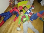 Tarde de disfraces en casa