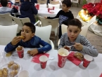Merienda y cena en la falla