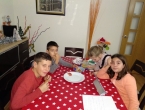 Merienda cena con los Martinez