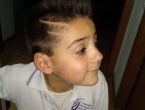 Corte de pelo. 2 Rayas