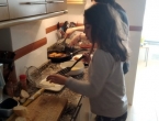 Haciendo torrijas