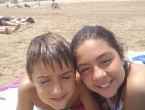 A la playa con mami