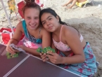 A la playa con Claudia