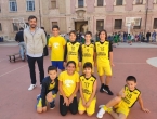 Partido de basquet y almuerzo