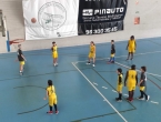 Partido de baloncesto y lesion