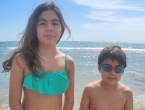 Primera visita a la playa