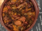 Arroz con pollo y conejo