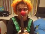 Haciendo el payaso