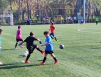Primer entrenamiento de fútbol