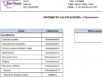 Notas 1° evaluación 5° de primaria