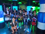 Cumple de Álvaro en el Laser Game