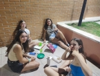 Pizzas en el parque