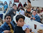 Merienda en la falla. Regalos.