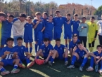 Comida compañeros fútbol