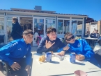 Partido y almuerzo en alfara
