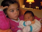 Diego recoge a Alba en el cole