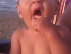 Cena en la playa