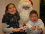 Recogida de naranjas y carta a Papa Noel