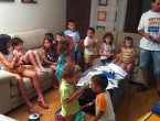 Fiesta-cena en casa