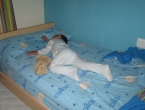 Duermo sólo en mi nueva cama