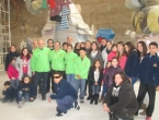 Visita a los artistas Falleros