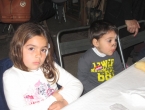 Primera cena en la carpa