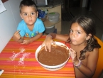 Cocinando un bizcocho
