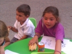 Nos recogen Gonzalo y Ángela