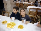 Merienda navideña en la falla