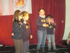 Karaoke dentro de la carpa