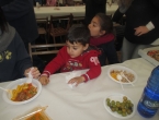 Comida en la carpa