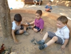Último día de cole por la tarde: al parque a jugar