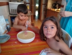 Preparando un bizcocho