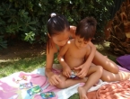 Mañana de domingo en la piscina